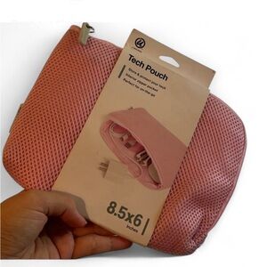 Pink Tech Pouch